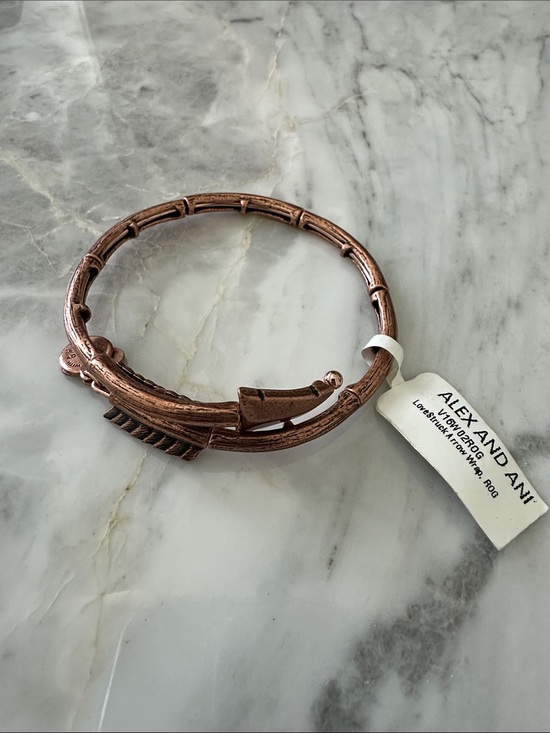 Alex and Ani Jewelry - Alex and Ani Copper-Tone LoveStruck Arrow Wrap Bracelet